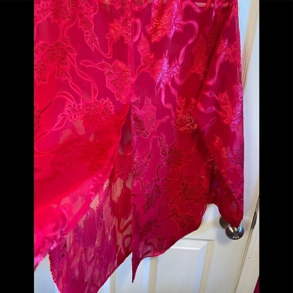 Vintage Victoria’s Secret red sleep top sz S - Picture 5 of 8